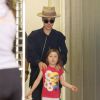 Justin Bieber et sa petite soeur Jazmyn au Duff's Cakemix à Los Angeles, le 23 avril 2015.