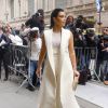 Kim Kardashian arrive au Cipriani 42nd Street pour assister au déjeuner Power of Women du magazine Variety. New York, le 24 avril 2015.