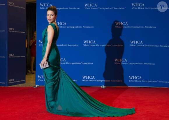 Sophia Bush sur le tapis rouge du traditionnel dîner annuel de l'Association des correspondants de la Maison Blanche, le samedi 25 avril 2015