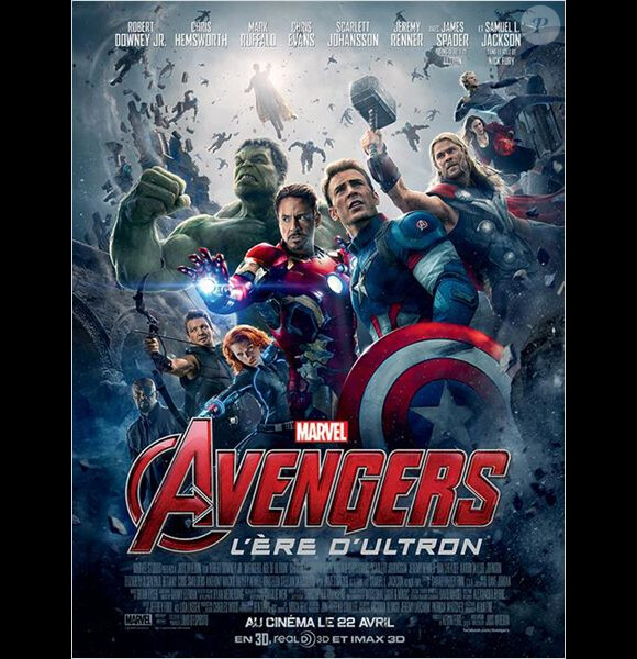 Affiche d'Avengers 2.