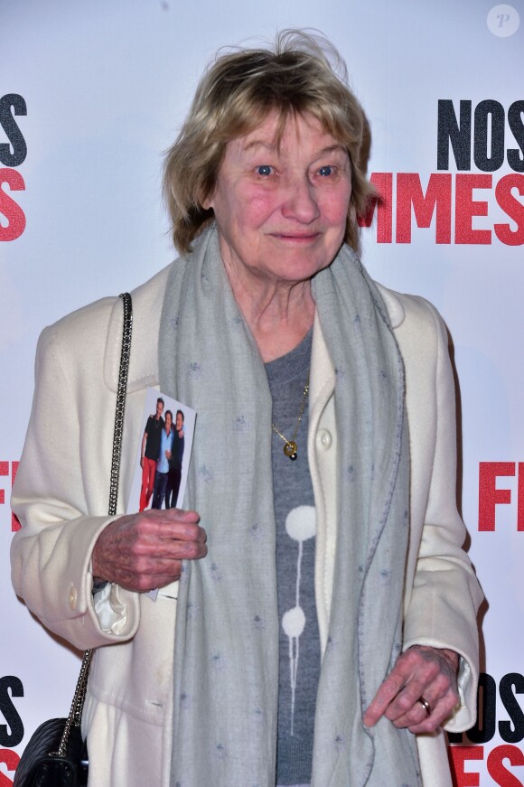 Marisa Bruni Tedeschi (Marisa Borini) - Avant-première du film "Nos Femmes" au cinéma Gaumont Opéra à Paris, le 27 avril 2015.