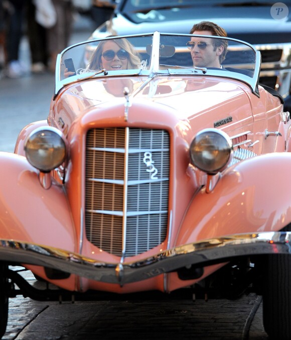 Mariah Carey à son arrivée au "Caesars Palace" à Las Vegas, le 27 avril 2015 