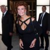 Sofia Loren arrive à l'événement Armani au musée Silos le 30 avril 2015