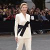 Cate Blanchett arrive à l'événement Armani au musée Silos le 30 avril 2015