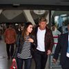 Arrivée des invités pour les 40 ans de David Beckham à l'aéroport de Marrakech au Maroc, le 1er mai 2015.