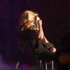 Madonna embrasse Drake sur scène au 3e jour du Festival de "Coachella Valley Music and Arts" à Indio, le 11 avril 2015