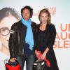 Bruno Debrandt et sa femme Marie Kremer - Avant-première du film "Un Peu, Beaucoup, Aveuglement" au Gaumont Opéra Capucines à Paris le 4 Mai 2015.
