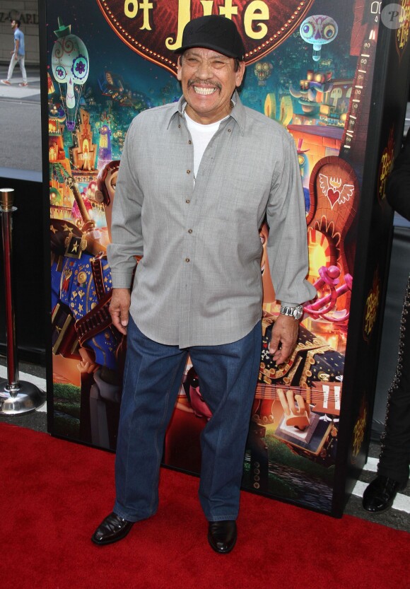 Danny Trejo - Première du film "The Book of Life" à Los Angeles le 12 octobre 2014. 