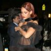 Rihanna arrivant à l'after party du Met Gala à New York le 4 mai 2015