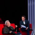 Exclusif - Enregistrement de l'émission "Le Divan" présentée par Marc-Olivier Fogiel, avec Jean-Paul Gaultier en invité, le 24 avril 2015.