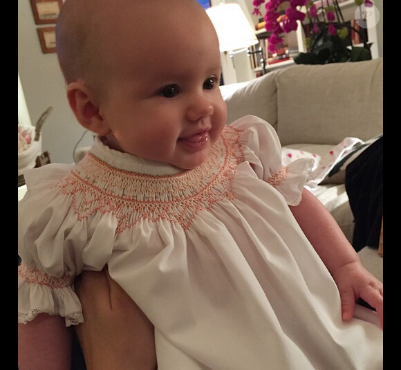 Elizabeth Chambers, la femme d'Armie Hammer a ajouté une photo de sa fille Harper Hammer sur son compte Instagram à la date du 2 mars 2015