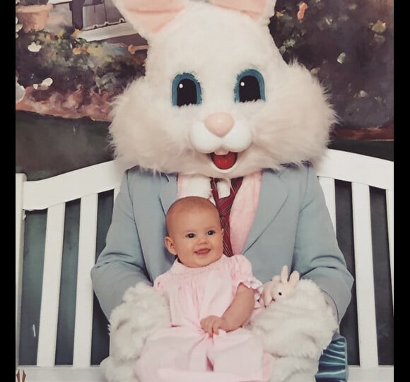 Elizabeth Chambers, la femme d'Armie Hammer a ajouté une photo de sa fille Harper Hammer sur son compte Instagram à la date du 2 avril 2015
