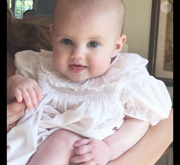 Elizabeth Chambers, la femme d'Armie Hammer a ajouté une photo de sa fille Harper Hammer sur son compte Instagram à la date du 1er mai 2015