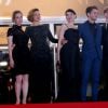 Nancy Grant, Suzanne Clément, Anne Dorval, Xavier Dolan et Antoine Olivier Pilon - Montée des marches du film "Mommy" lors du 67e Festival du film de Cannes le 22 mai 2014.
