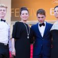  Antoine Olivier Pilon, Anne Dorval, Xavier Dolan et Suzanne Cl&eacute;ment pour la c&eacute;r&eacute;monie de cl&ocirc;ture du 67e Festival du film de Cannes le 24 mai 2014. 