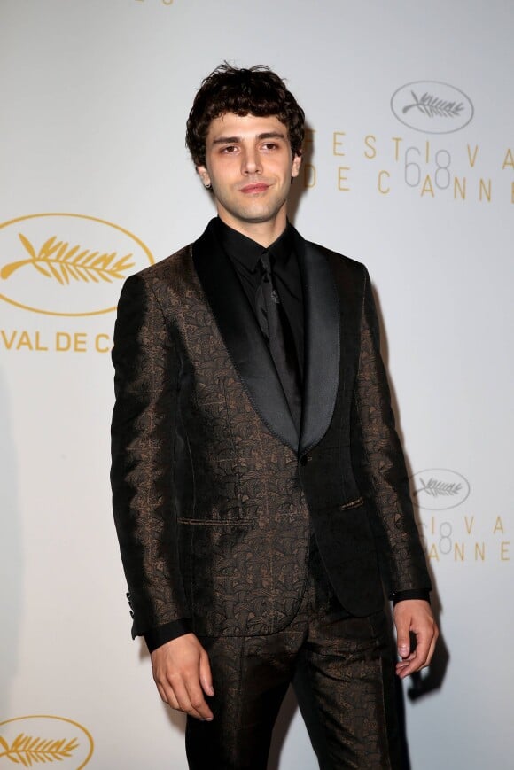 Xavier Dolan - Dîner d'ouverture du 68e festival international du film de Cannes. Le 13 mai 2015