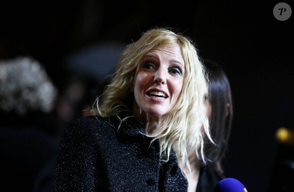 Sandrine Kiberlain - Photocall de la 40e cérémonie des César au théâtre du Châtelet à Paris, le 20 février 2015.