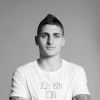 Marco Verratti pose pour la collab entre le PSG et la marque Civissum