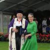 La comtesse Sophie de Wessex assiste à une cérémonie commémorant le 70e anniversaire de la libération de l'île de Guernesey, le 9 mai 2015.