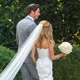  Exclusif - Kristin Cavallari et Jay Cutler lors de leur mariage a l'&eacute;glise "Woodmont Christian Church" de Nashville, le 8 juin 2013 