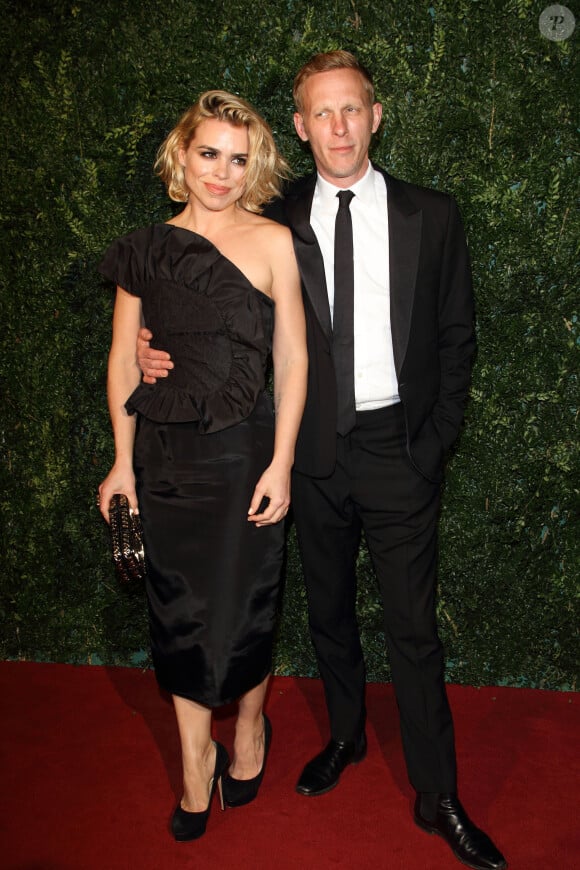Billie Piper et son mari Laurence Fox - Soirée "Evening Standard Theatre Awards" à Londres le 30 novembre 2014. 