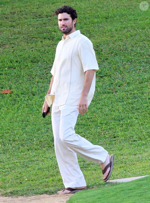 Brody Jenner lors du mariage de Brandon Jenner et Leah Felder le 31 mai 2012 à Hawaii