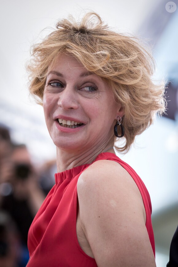 Margherita Buy - Photocall du film "Mia Madre" lors du 68e Festival International du Film de Cannes le 16 mai 2015 