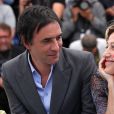  Samuel Benchetrit, Val&eacute;ria Bruni-Tedeschi - Photocall du film "Asphalte" lors du 68e Festival International du Film de Cannes, le 17 mai 2015 