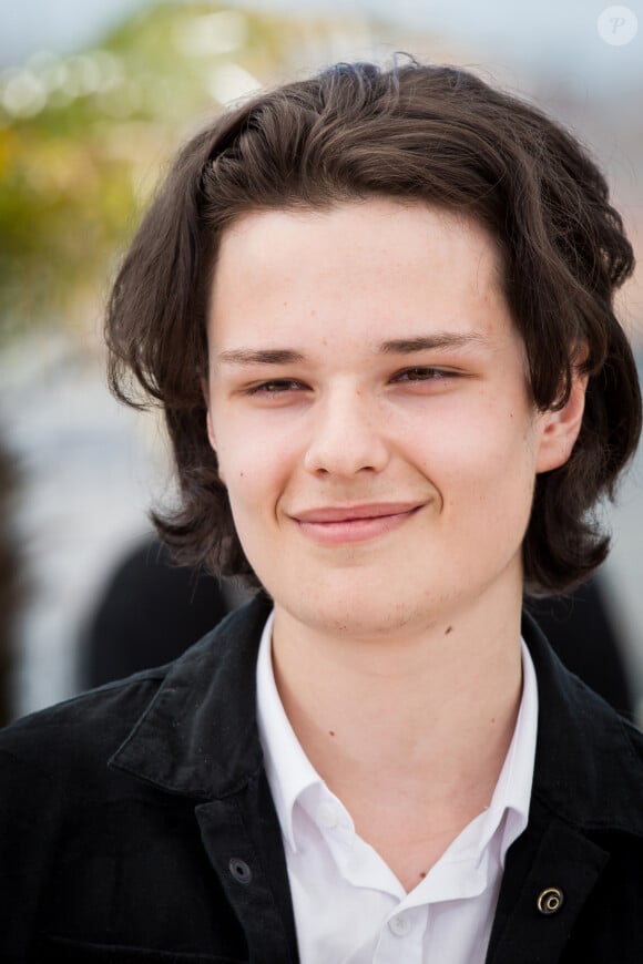 Jules Benchetrit (Le fils de Samuel Benchetrit) - Photocall du film "Asphalte" lors du 68e Festival International du Film de Cannes, le 17 mai 2015