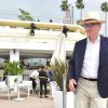 Exclusif - Bertrand Meheut sur la plage du Majestic 68 à Cannes le 14 mai 2015