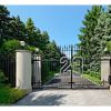 Le célèbre numéro 23 qui orne l'entrée de la demeure de Michael Jordan à Chicago, dans le quartier de Highland Park