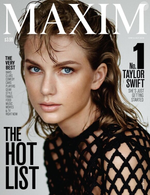 Le magazine Maxim a decerné son prix annuel de femme la plus sexy à la chanteuse Taylor Swift. Numero du mois de juin 201518/05/2015 - New York