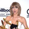 Taylor Swift, grande gagnante des Billboard Music Awards 2015 au MGM Grand Garden Arena. Las Vegas, le 17 mai 2015.
