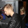 Calvin Harris et Taylor Swift à Los Angeles, le 2 avril 2015.