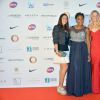 Marion Bartoli, Serena Williams, Caroline Wozniacki lors de la soirée de la fondation Champ'Seed à l'hôtel Méridien de Monte-Carlo à Monaco le 19 mai 2015
