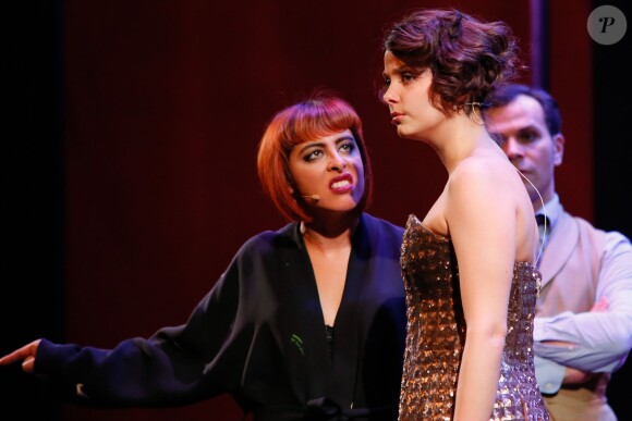 Exclusif - Carmen Maria Vega, MTatiana - MTatiana intègre la troupe de "Mistinguett" au Comedia à Paris. Le 15 mai 2015