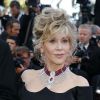 Jane Fonda - Montée des marches du film "Youth" lors du 68e Festival International du Film de Cannes, le 20 mai 2015.