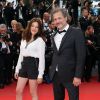 Zoé Adjani et le réalisateur de Cerise, Jérôme Enrico - Montée des marches du film "Sicario" lors du 68e Festival International du Film de Cannes, le 19 mai 2015.