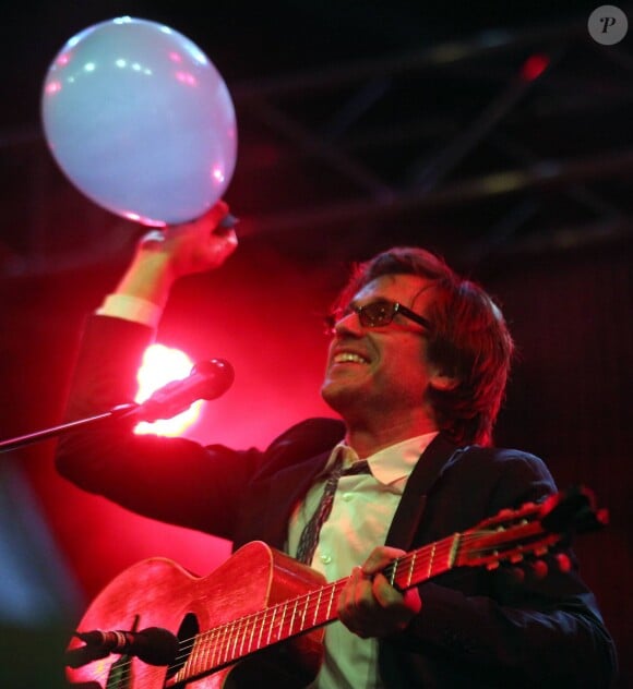 Thomas Dutronc en concert au festival "Nuits du Sud" à Vence, le 11 juillet 2014