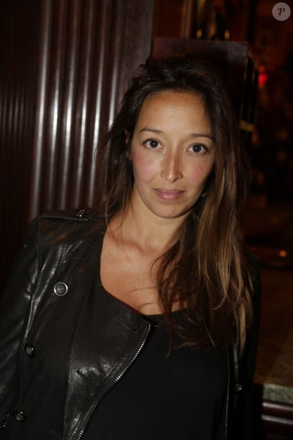 Saphia Azzeddine lors du 8e Prix de La Closerie Des Lilas à Paris en avril 2015