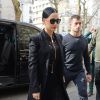 Katy Perry arrive au restaurant L'Avenue à Paris. Le 8 mars 2015 