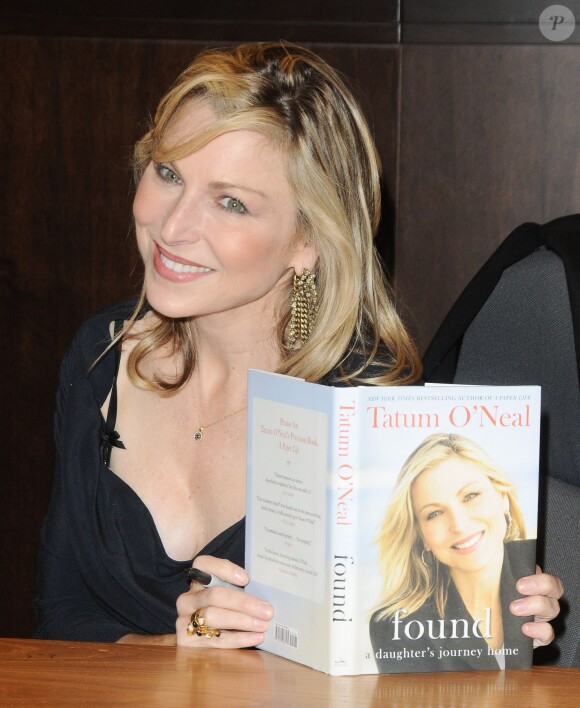 Tatum O'Neal signe son livre à Los Angeles, le 22 juin 2011