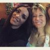 Julia et Corinne : leurs réconciliations lors du showcase des Anges 7, au Barrio Latino, le 26 mai 2015
