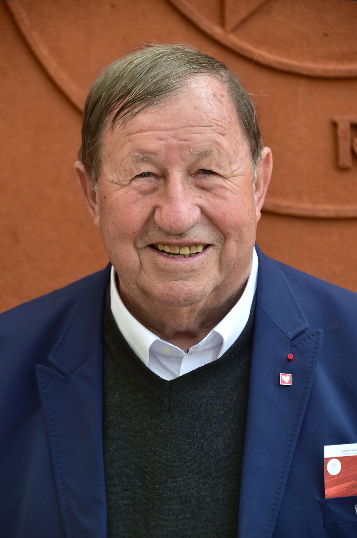 Photo : Guy Roux - People au village des Internationaux de France de ...
