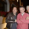 Didier Long, Patrice Leconte et Jean-Jacques Annaud - Dernière du spectacle "Les Franglaises" au théâtre Bobino à Paris, le 27 mai 2015