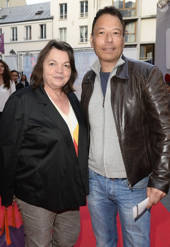 Myriam Boyer et Didier Long - Dernière du spectacle "Les Franglaises" au théâtre Bobino à Paris, le 27 mai 2015