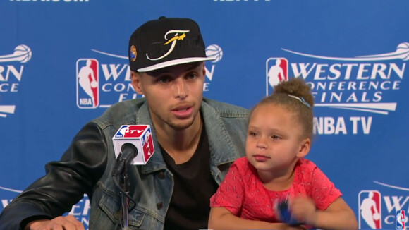 Stephen Curry, éclipsé par sa fillette : La star NBA vaincue par la cuteness