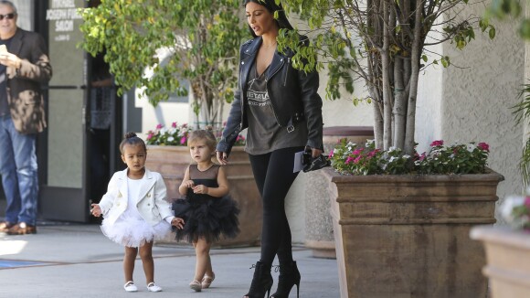 North et Penelope : Adorables avec les mamans Kim et Kourtney Kardashian