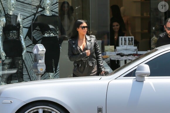 Kim Kardashian à la boutique DASH à Los Angeles, le 28 mai 2015.