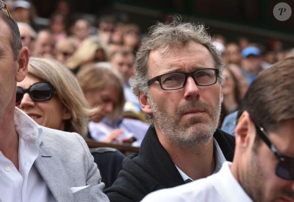 Laurent Blanc lors des Internationaux de France à Roland Garros, le 28 mai 2015 à Paris